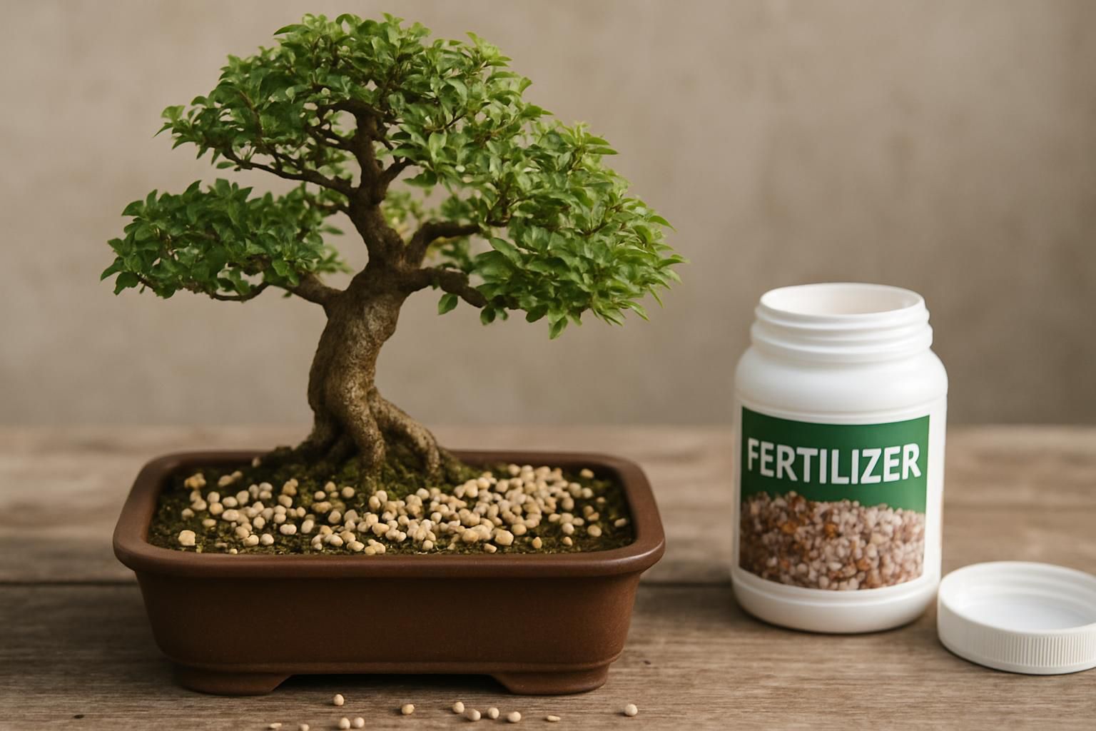 Errores comunes al abonar un Bonsai